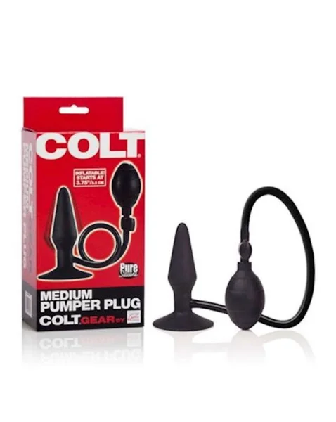 COLT Medium Pumper Plug Black