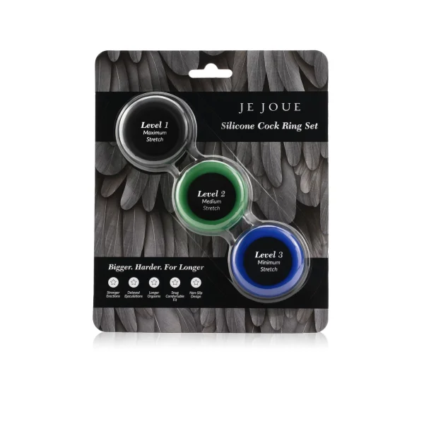 Je Joue Silicone Ring Set