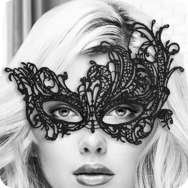 Ouch Lace Eye Mask Royal