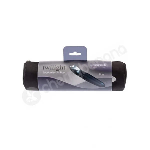 Cascade Flow Twilight Black Self Lubricating Vibrator