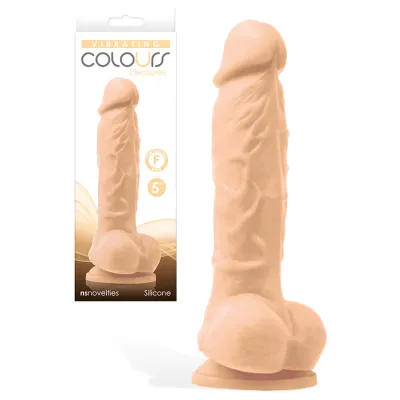 nsnovelties Colours Pleasures 5 Vibrating Dildo