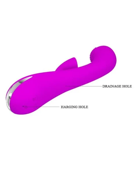 Roy Tickling And Sucking Rabbit Vibrator - 8 Inch