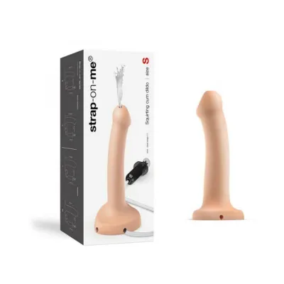Realistic Dildos Strap on me Squirting Cum Semi realistic Silicone Dildo Vanilla S fluid Not Included