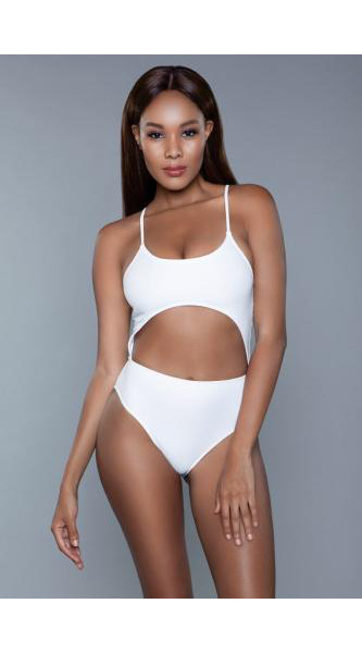 Alina Monokini - White - Small