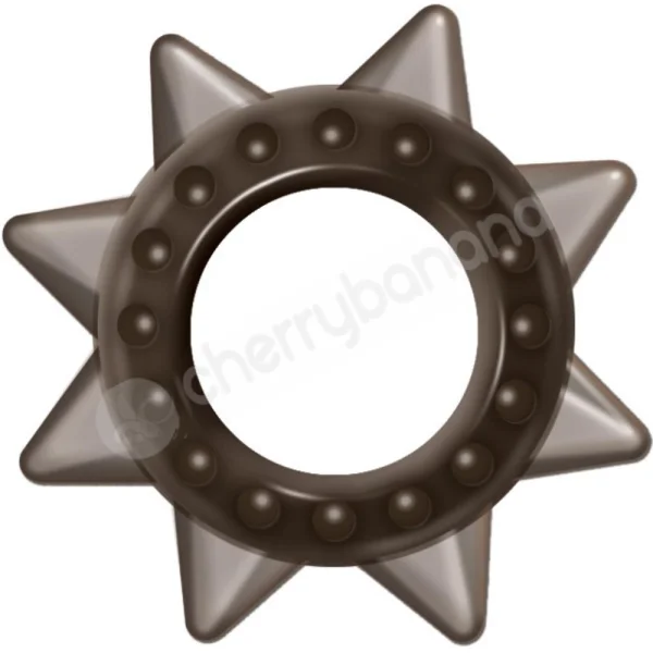 Zero Tolerance Cockstars Black Stretchy & Unique Cockrings 6pk