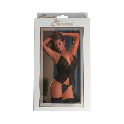 Champagne Caviar Teddy Gstrng Bk 2xl