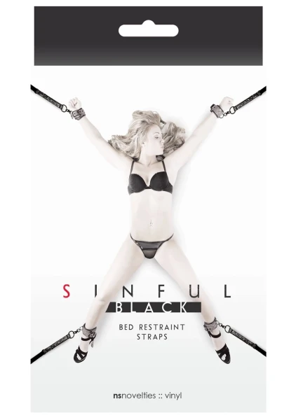 Sinful Bed Restraint Straps