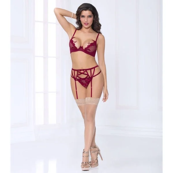 STM 10921 Nothing But Net Applique Bra Set — image 6 of 6