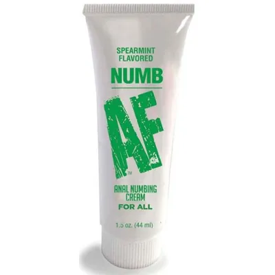 Numb AF Mint Flavoured Anal Numbing Cream 44 ml Tube