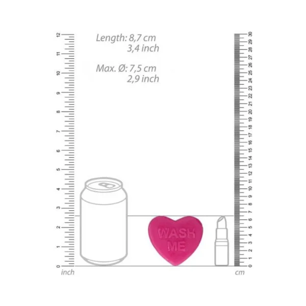 S-line Heart Soap - Wash Me