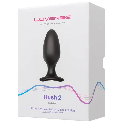 2 25 Hush 2 Bluetooth Butt Plug