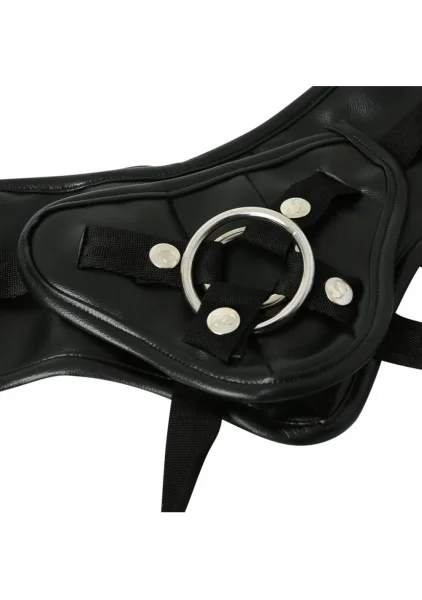 Pleather Corsette Strap On - Plus Size