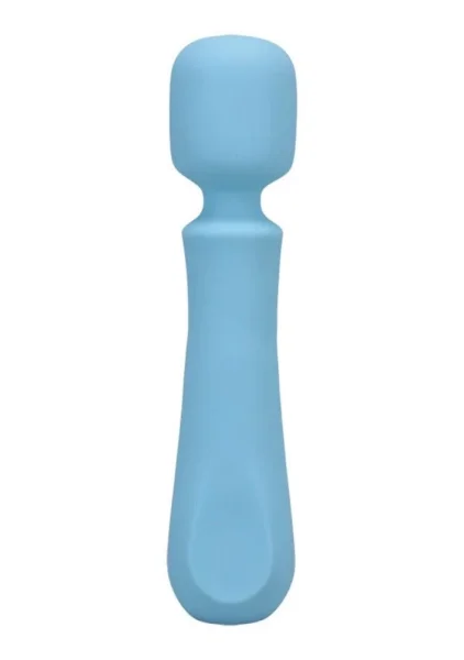 Personal Massagers: Ritual Euphoria Rechargeable Silicone Wand Vibe Blue