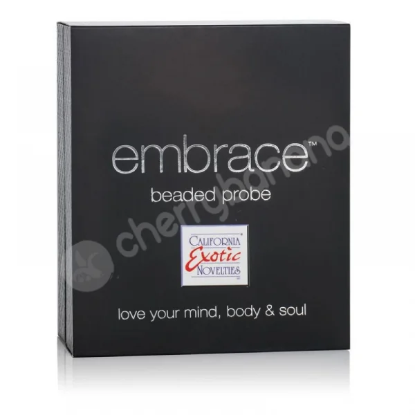 Embrace Purple Beaded Rechargeable Anal Probe