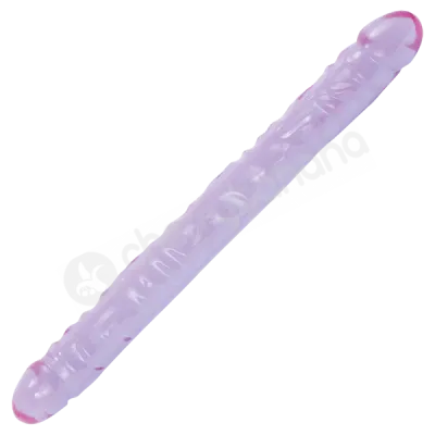 Crystal Jellies Purple 18 Double Dong