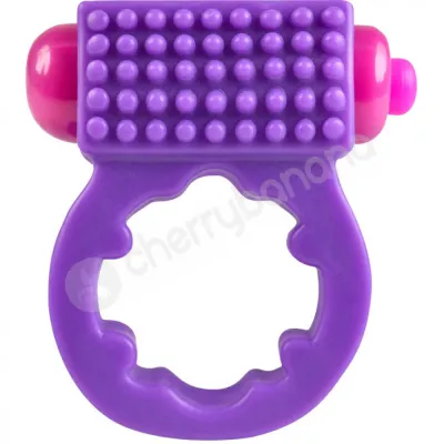 Rock Candy Atomic Sugar Grinder 3 Speed Vibrating Purple Cock Ring