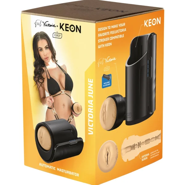 Kiiroo Feel Victoria June Stroker + Keon Combo Set — image 6 of 7