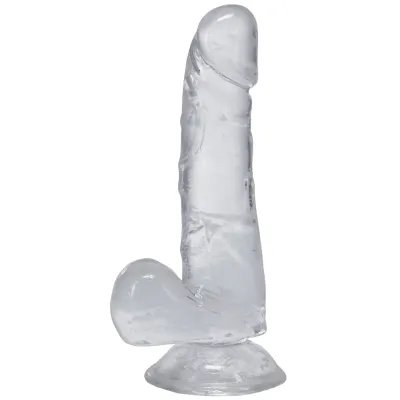 Dick in a Bag 6 Inch Clear