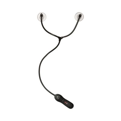 Kink Swell Auto Vibrating Nipple Sucker Cups Black