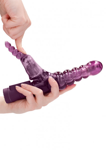 Rotating Bubbles - Purple - Rabbit Dildo
