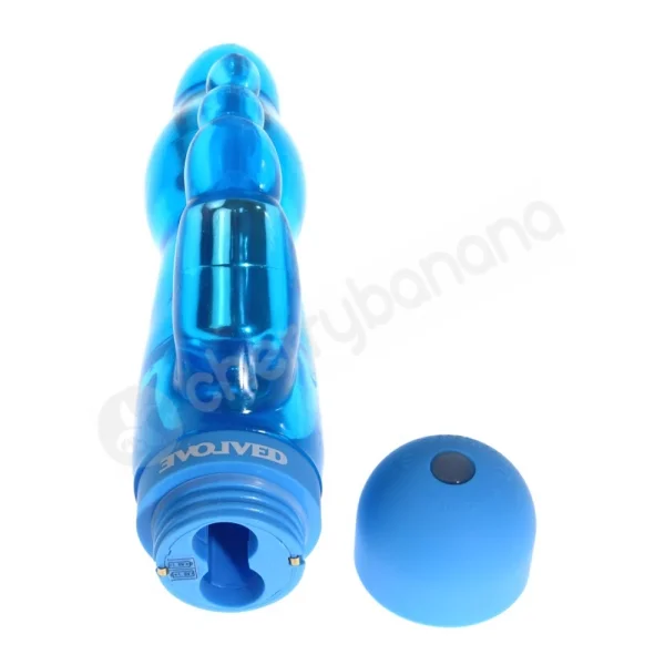True Love Sweet Cheeks Blue Vibrator