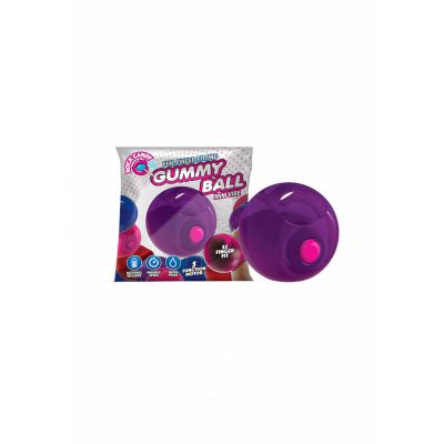 Gummy Ball Purple Power Bullet Mini Vibrator