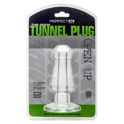 Perfect Fit Rook Tunnel Plug Clear