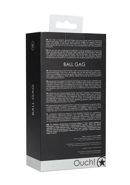 Gag Ball - Black — image 7 of 7