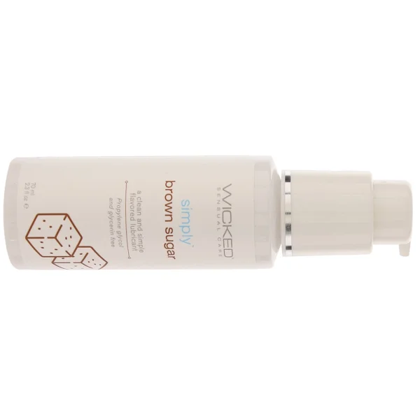 Simply Aqua Water Based Personal Lubricant - Brown Sugar 2.3 fl oz