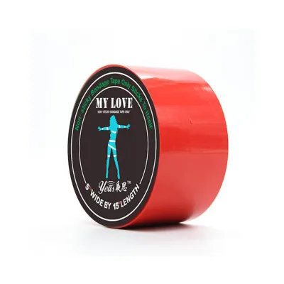 Sexual Desire Bondage Tape Red