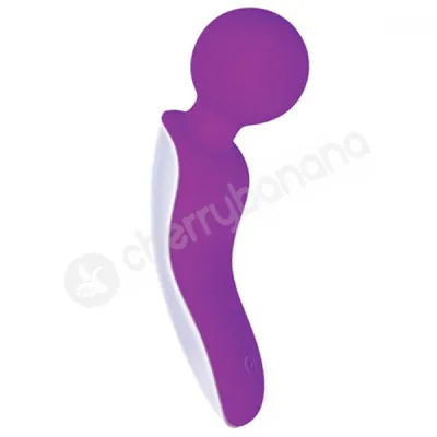 Linea Wande Purple Vibrating Wand Massager