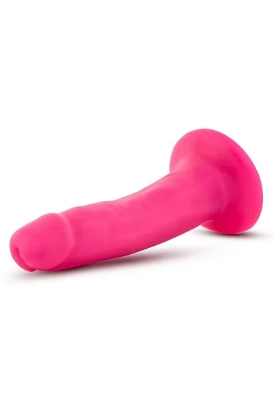 Blush Neo Neon Pink 6 Inch Dual Density Cock — image 4 of 13