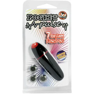 Pocket Pulse Bullet Waterproof 2 75 Inch Black