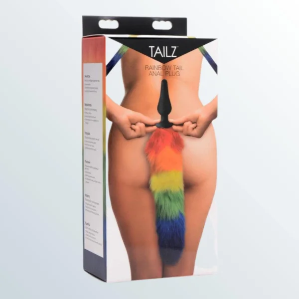 Tailz Rainbow Tail Anal Plug
