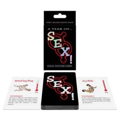 A Year of Sex Card Game for Couples