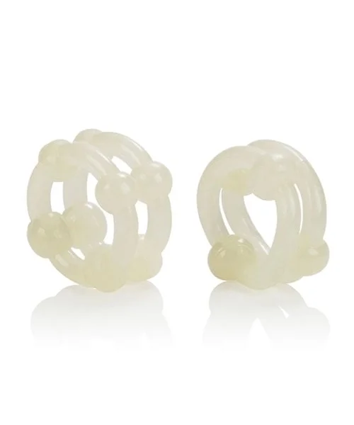 Silicone Island Ring Double Stacker Glow in the Dark — image 4 of 4