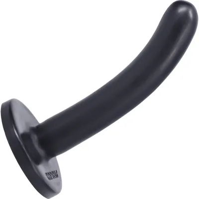 Silk Silicone Dildo By Tantus Small Onyx