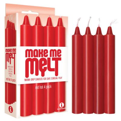 Make Me Melt Drip Candles Red