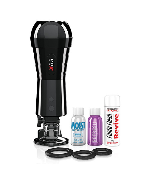 PDX ELITE Cock Compressor Vibrating Stroker