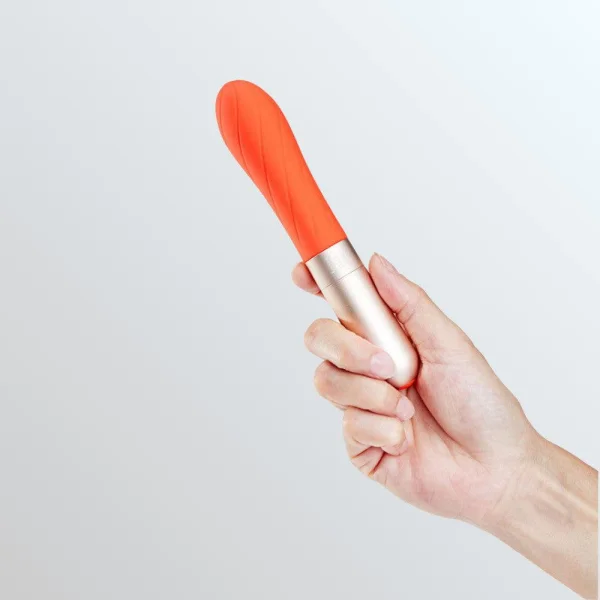 Love Not War Grá Sustainable Made Bullet Vibrator - Orange