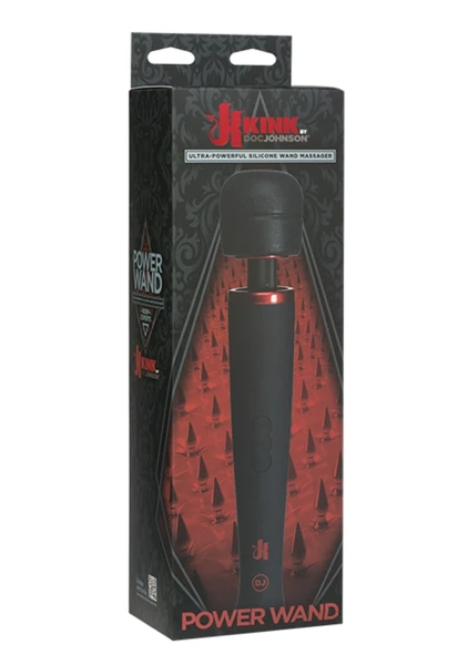 KINK - Power Wand - Ultra-Powerful Silicone Wand Massager
