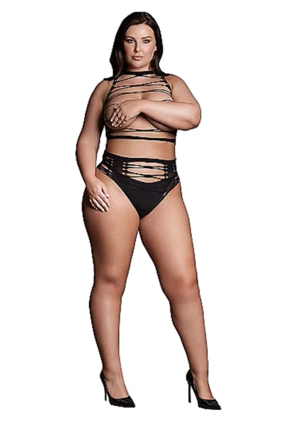 Le Désir Helike XLV Slashed Bra and Panty