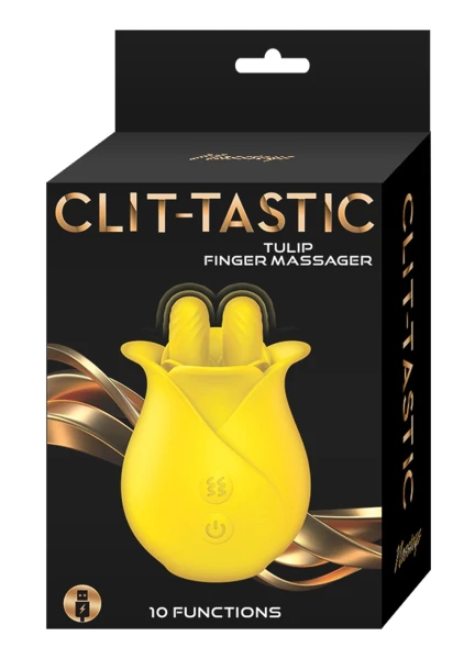 Clit-Tastic Tulip Finger Massager Vibe