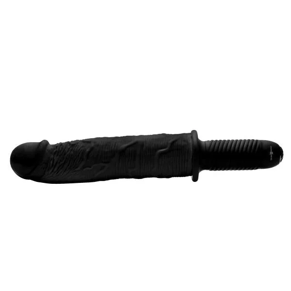 The Violator XXL Vibrating Giant Dildo Thruster Black — image 6 of 8