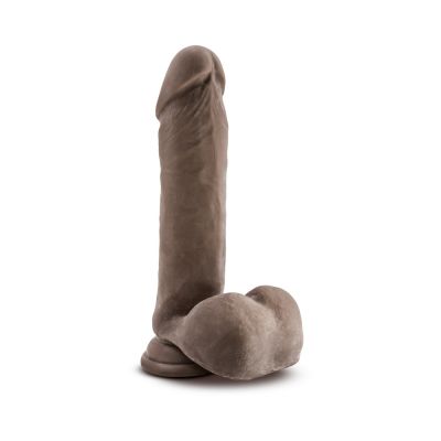 Au Naturel 8 inches Sensa Feel Dildo Brown