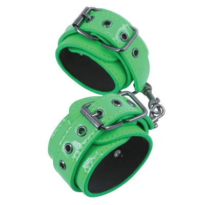 Electra Wrist Cuffs in Green