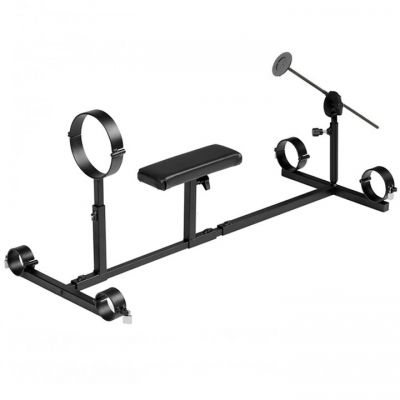 Torment Stainless Steel Prison Stockade With F cking Rod