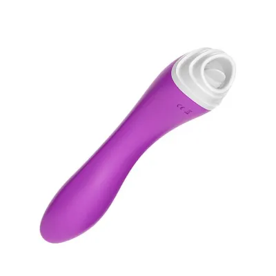 Liesel Licking G spot Vibrator Purple 7 5 Inch
