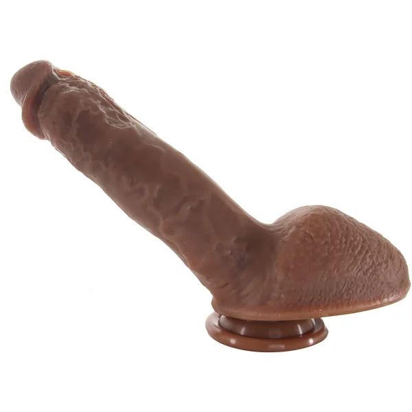 Shane Diesel 10" Dual Density Silicone Suction Cup Dildo With Balls