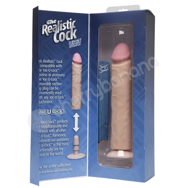 The Realistic Cock Flesh 10" Dildo Without Balls